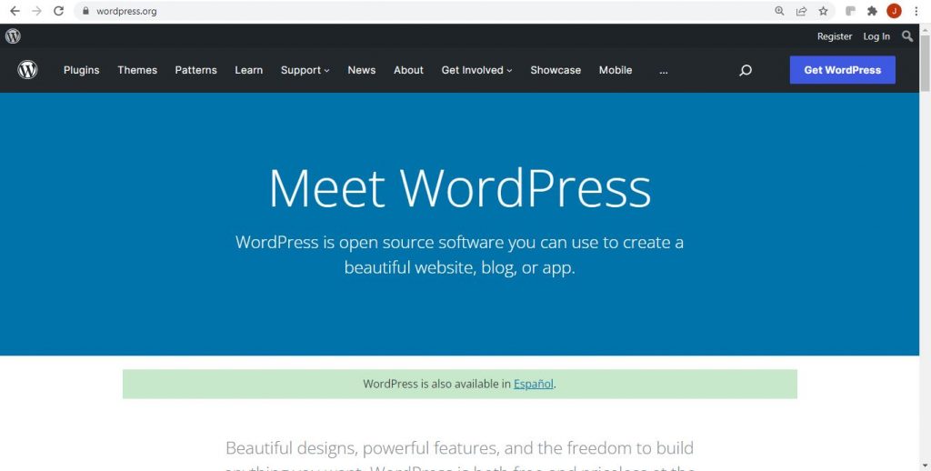 Meet WordPress