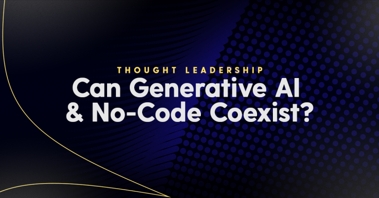 Can Generative AI & No-Code Coexist?