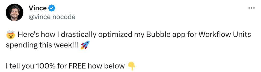 Image: How to optimize your bubble workflow units.