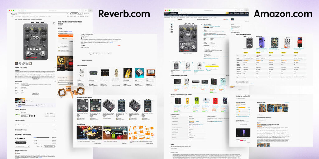 Reverb niche marketplace vs Amazon marketplace